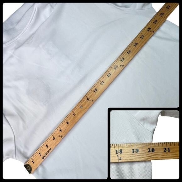 Core by North End School Polo Shirt Newnan High Vietnam War Class Size SP White - Picture 6 of 9